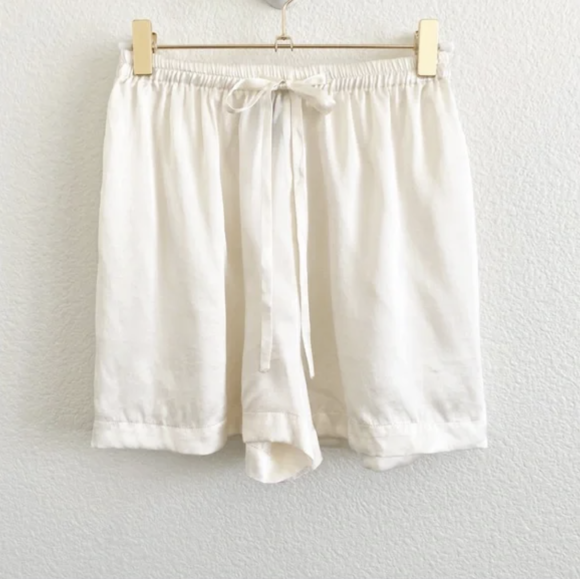 Silk Pajama Shorts